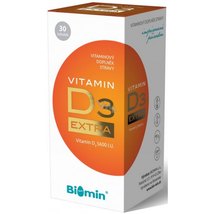 Вітамін Biomin D3 Extra, 30 капсул - 