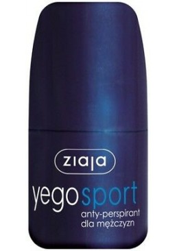 Антиперспірант для чоловіків Ziaja Yego Sport Anti-Perspirant For Men, 60 мл
