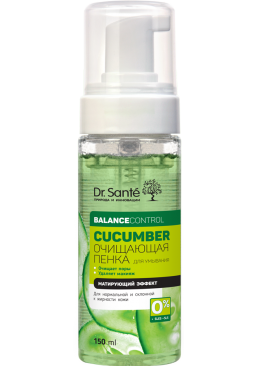 Пенка для умывания Dr.Sante Cucumber Balance Control, 150 мл