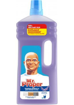 Моющая жидкость для полов и стен Mr. Proper Лавандовое спокойствие, 1.5 л