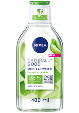 Мицеллярная вода Nivea Naturally Good, 400 мл