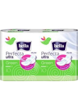 Гігієнічні прокладки Bella Perfecta Ultra Green 4 краплі, 20 шт