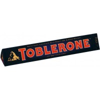 Шоколад Toblerone Dark Chocolane Almond Nougat Мигдальний Нуга чорний, 100 г