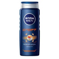 Гель для душа Nivea Для мужчин Спорт, 500 мл 