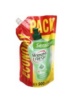 Запаска для миття посуду Morning fresh sensitive 900мл