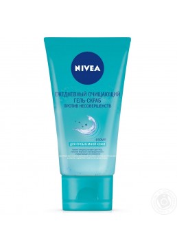 Nivea гель-пилинг для лица Clean Deeper, 150мл