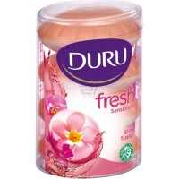 Туалетне мило Квіткова хмара Duru Fresh Beauty Soap Floral Infusion, 4х115 г