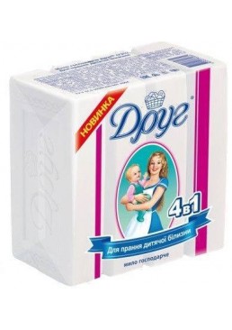 Мыло хозяйственное Друг для стирки детского белья, 4 х 135 г