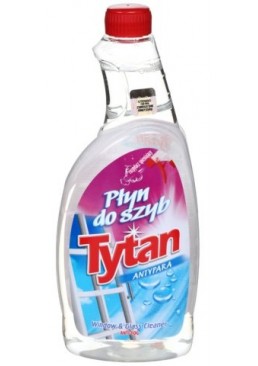 Рідина для миття скла Tytan Анти-пар, 750 мл (запаска)