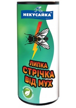Липкая лента от мух Некусайка, 1 шт