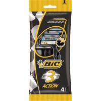 Набір одноразових станків для гоління BiC Action 3, 4 шт