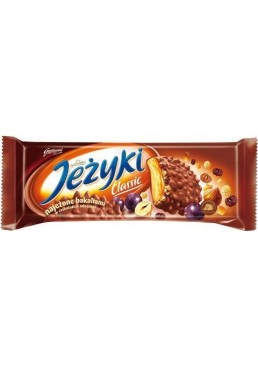 Печенье Golpana Jeżyki Classic с изюмом и орехами, 140 г