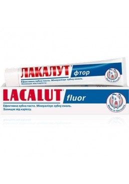 Зубна паста Lacalut fluor, 75 мл