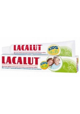 Детская зубная паста Lacalut kids 4-8 лет, 50мл