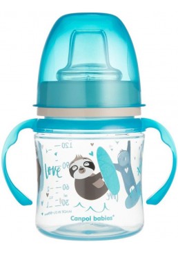Поильник тренировочный синий Canpol Babies EasyStart, 120 мл 