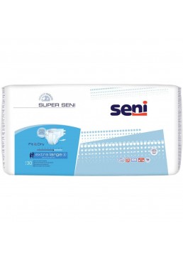 Подгузники для взрослых Seni Super Extra Large, 30 шт
