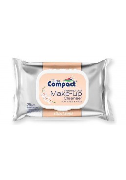 Вологі серветки для зняття макіяжу Ultra Compact 25шт