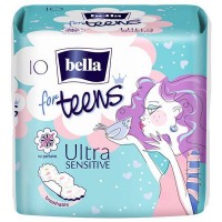 Гігієнічні прокладки Bella for Teens: Ultra Sensitive 10 шт (4 каплі)