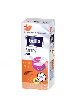Щоденні гігієнічні прокладки Bella Panty Soft Deo Fresh, 20 шт