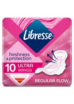 Гігієнічні прокладки Libresse Ultra Normal Soft 4 краплі, 10 шт