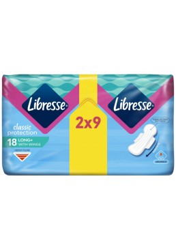 Гігієнічні прокладки Libresse Classic Ultra Clip Super Duo Soft 5 крапель, 18 шт