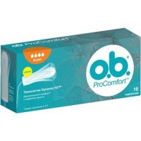 Тампони o.b. ProComfort Super 4 краплі, 16 шт