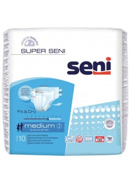 Підгузки для дорослих Seni Super Medium M (75-110 см), 10 шт