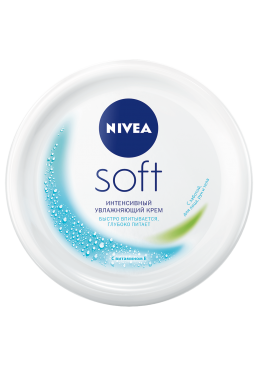 Интенсивный увлажняющий крем Nivea Soft, 100 мл 