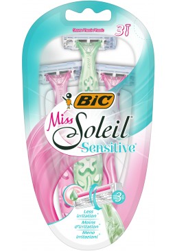 Набір бритв без змінних картриджів BIC Miss Soleil Sensitive, 3 шт