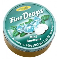 Льодяники FINE DROPS Mint Bonbons М'ята, 200 г