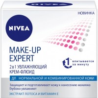 Крем-флюид увлажняющий Nivea Make-Up Expert для нормальной и комбинированной кожи, 50 мл 