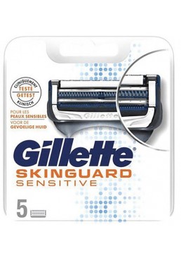 Змінні картриджі Gillette Skinguard Sensitive, 5 шт
