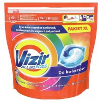 Капсули для прання Vizir All in 1 Pods Do kolorow для кольорової білизни, 43 шт