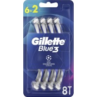 Одноразовые станки для бритья мужские Gillette Blue 3, 8 шт