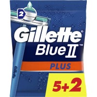 Одноразові станки для гоління чоловічі Gillette Blue 2 Plus, 7 шт