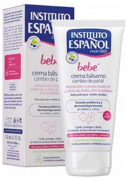 Крем від пелюшкового дерматиту Instituto Espanol Bebe Sootthing Relief Diaper Rash Cream, 150 мл