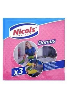 Серветки Nicols Domus целюлозні вологопоглинаючі, 3 шт