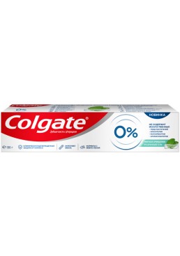 Зубная паста Colgate 0% от кариеса Мягкое Очищение, 130 г