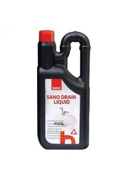 Средство для очистки водостоков Sano Drain Liquid, 1 л 
