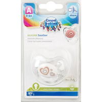 Пустышка силиконовая Canpol Babies Newborn baby круглая (с 0 до 6 месяцев), 1 шт