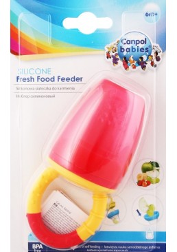 Ниблер Canpol Babies с силиконовой сеточкой для кормления (с 6 месяцев), 1 шт