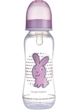 Бутылочка с рисунком Canpol Babies (с 12 месяцев), 250 мл