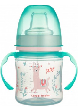 Тренировочная кружка Canpol Babies Зелёная, 120 мл