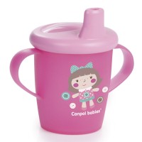Кружка-непроливайка Canpol Babies рожева (з 9 місяців), 250 мл