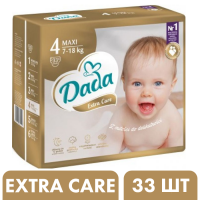 Підгузки Дада Dada Extra Care 4 Maxi (7-18 кг), 33 шт