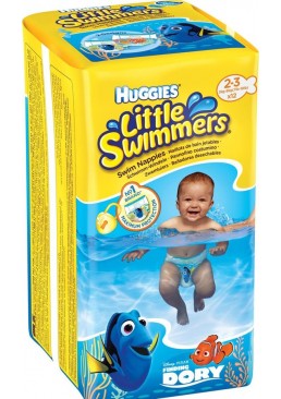 Підгузки для плавання Huggies Little Swimmers 2-3 (3-8 кг), 12 шт