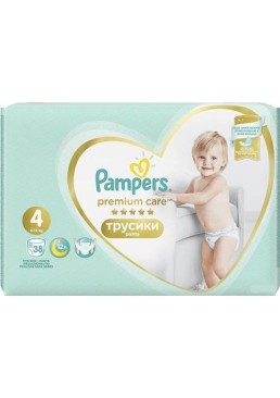 Підгузки трусики Pampers Premium Care Pants Maxi 4 (9-15 кг), 38 шт