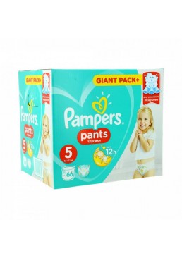 Подгузники-трусики Pampers Pants 5 (12-17 кг), 66 шт