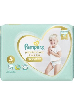 Підгузки трусики Pampers Premium Care Pants Junior 5 (12-17 кг), 34 шт