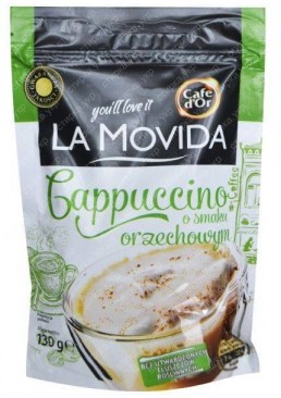 Капучино La Movida 130гр ( с ореховым вкусом)